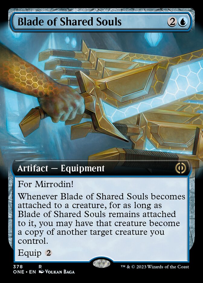 Blade of Shared Souls (Extended Art) [Phyrexia: All Will Be One] | Total Play