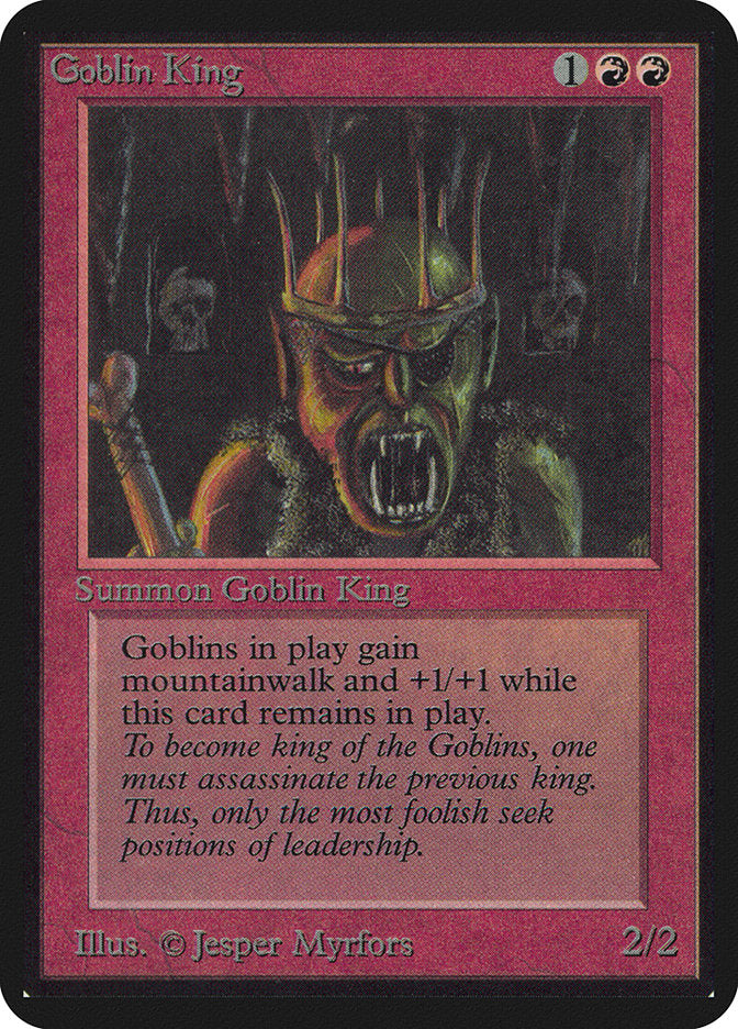 Goblin King [Alpha Edition] | Total Play