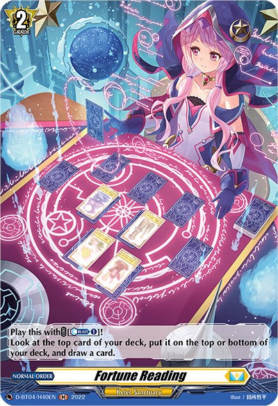 Fortune Reading (D-BT04/H40EN) [Awakening of Chakrabarthi] | Total Play