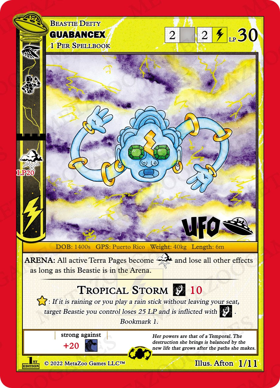 Guabancex [Cryptid Nation: UFO First Edition Tribal Theme Decks] | Total Play