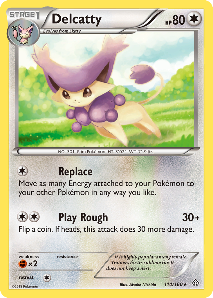 Delcatty (114/160) [XY: Primal Clash] | Total Play