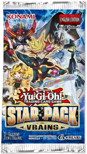 Star Pack: VRAINS - Booster Pack (1st Edition) | Total Play