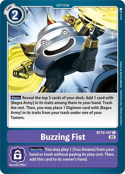 Buzzing Fist [BT10-107] [Revision Pack Cards] | Total Play