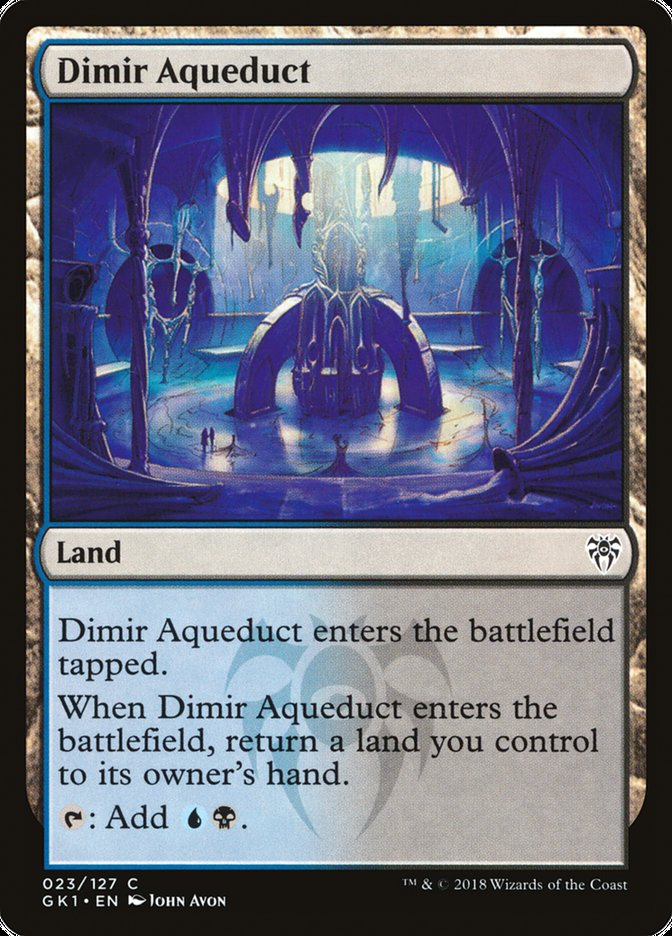 Dimir Aqueduct [Guilds of Ravnica Guild Kit] | Total Play