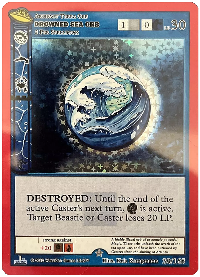 Drowned Sea Orb [Cryptid Nation: UFO First Edition] | Total Play