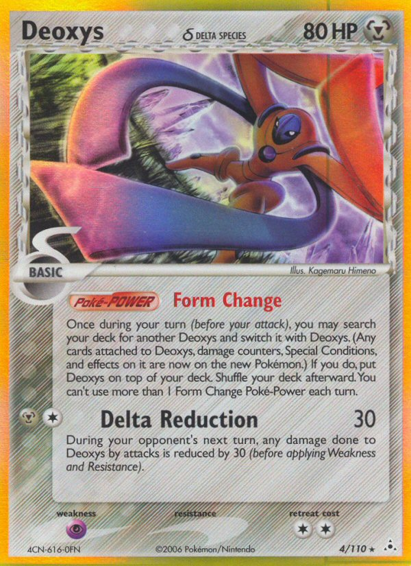 Deoxys (4/110) (Delta Species) [EX: Holon Phantoms] | Total Play