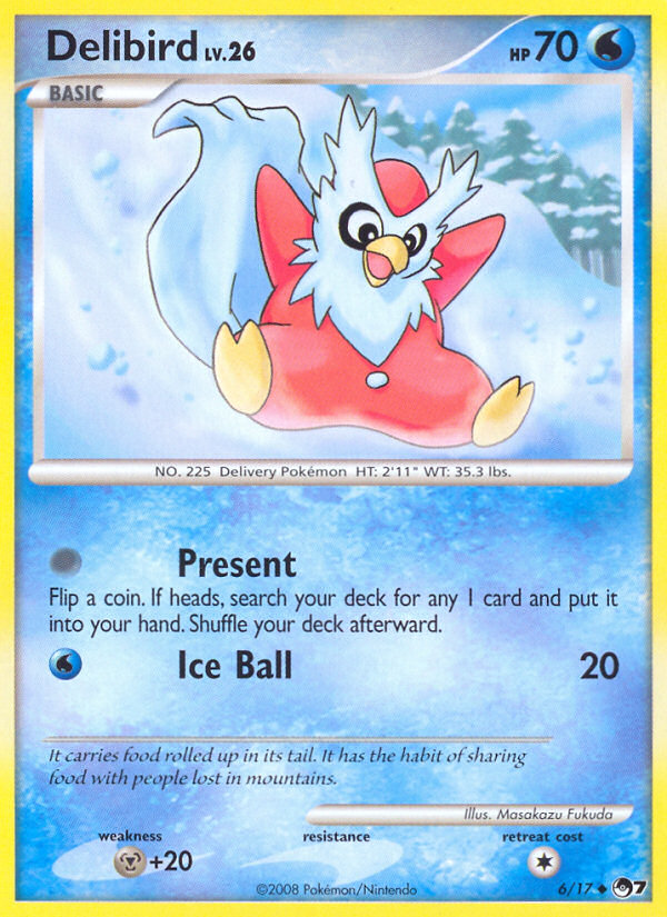 Delibird (6/17) [POP Series 7] | Total Play