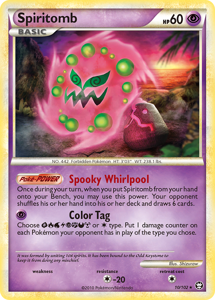 Spiritomb (10/102) [HeartGold & SoulSilver: Triumphant] | Total Play