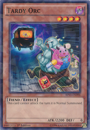 Tardy Orc [BP03-EN096] Shatterfoil Rare | Total Play