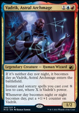 Vadrik, Astral Archmage (Promo Pack) [Innistrad: Midnight Hunt Promos] | Total Play