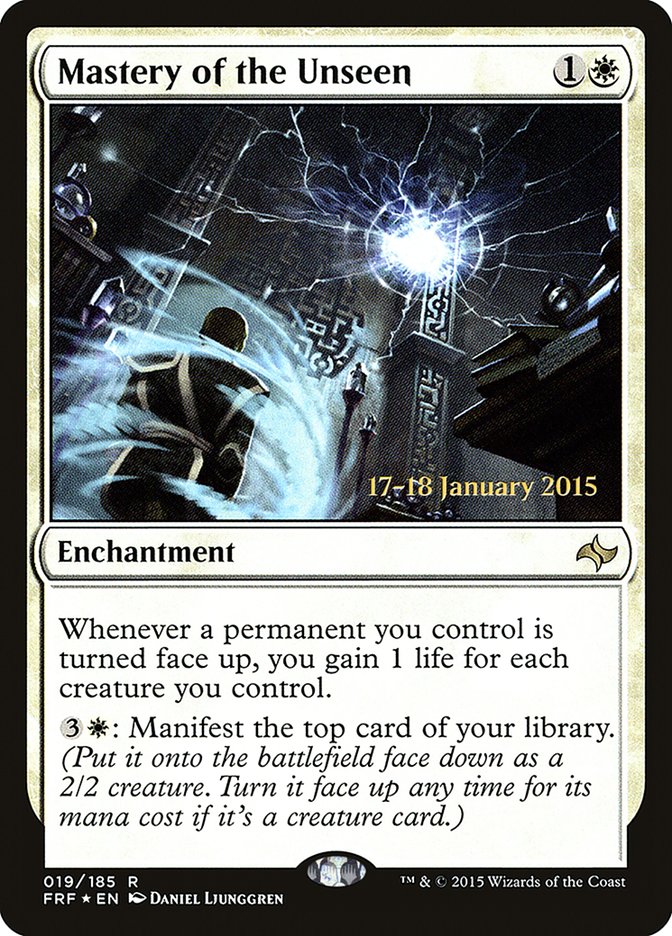 Mastery of the Unseen [Fate Reforged Prerelease Promos] | Total Play