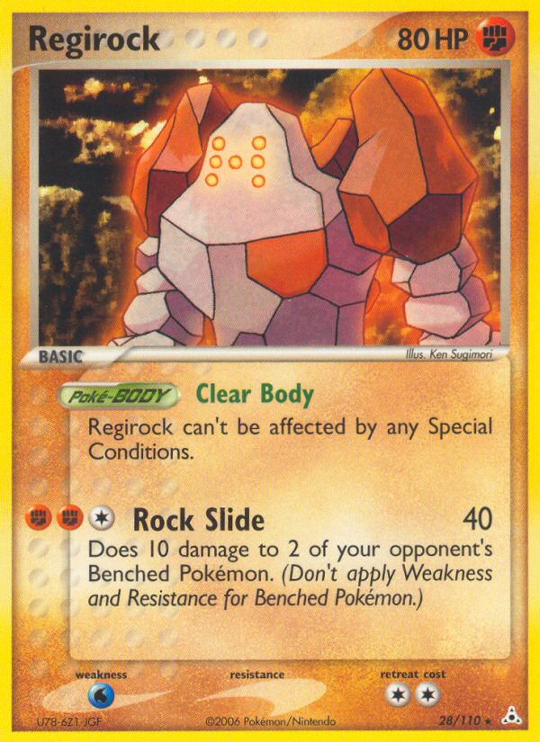 Regirock (28/110) [EX: Holon Phantoms] | Total Play