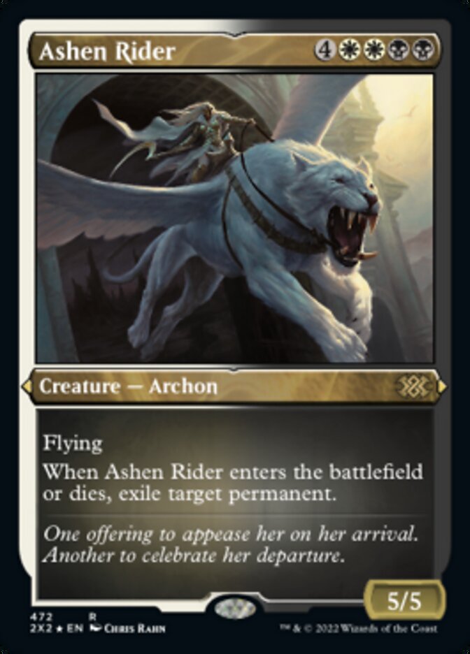 Ashen Rider (Foil Etched) [Double Masters 2022] | Total Play