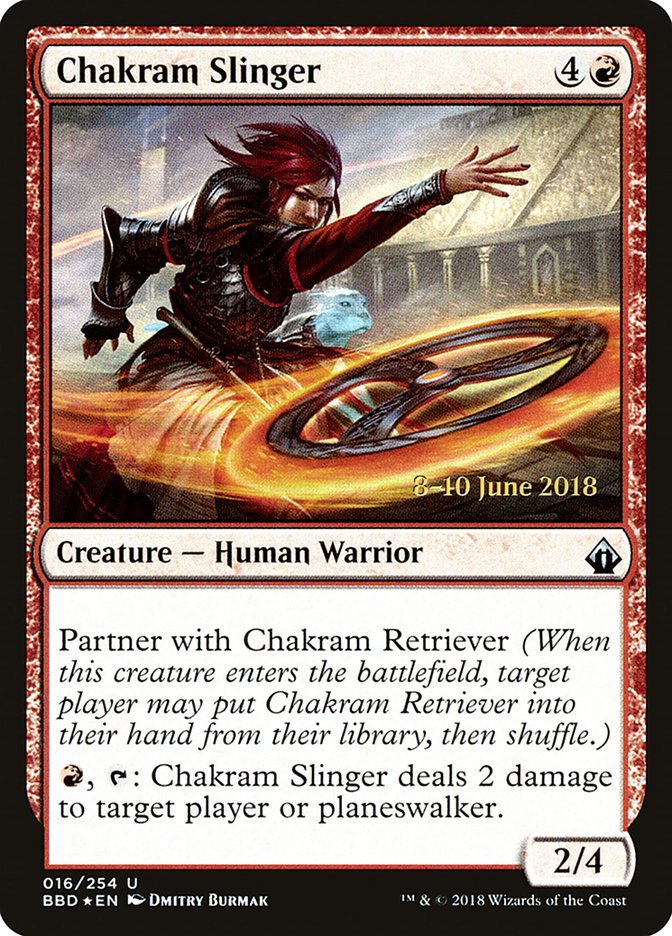 Chakram Slinger [Battlebond Prerelease Promos] | Total Play