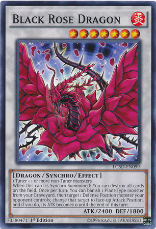 Black Rose Dragon [LC5D-EN099] Common | Total Play