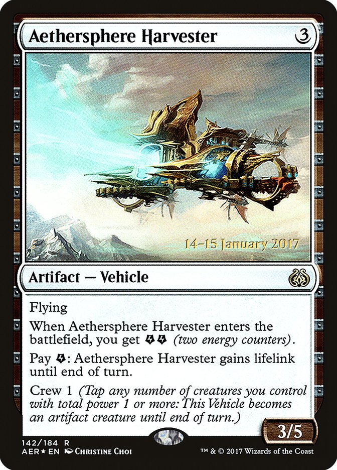 Aethersphere Harvester [Aether Revolt Prerelease Promos] | Total Play