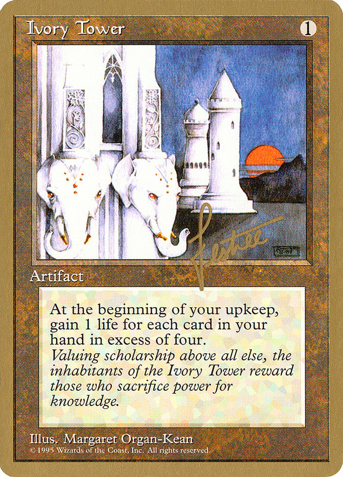 Ivory Tower (Bertrand Lestree) [Pro Tour Collector Set] | Total Play