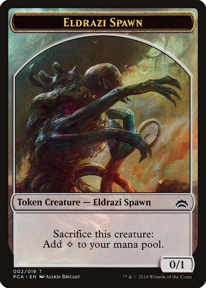 Eldrazi Spawn Token (002/019) [Planechase Anthology Tokens] | Total Play