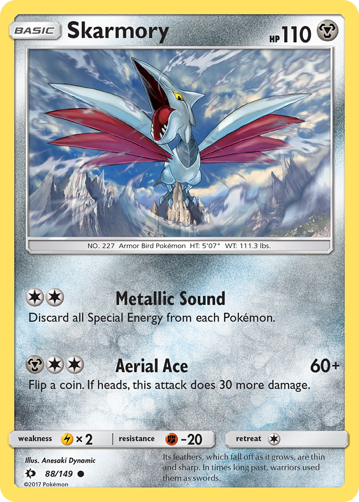 Skarmory (88/149) [Sun & Moon: Base Set] | Total Play