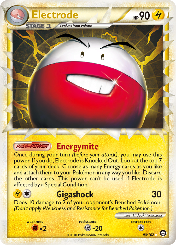 Electrode (93/102) [HeartGold & SoulSilver: Triumphant] | Total Play