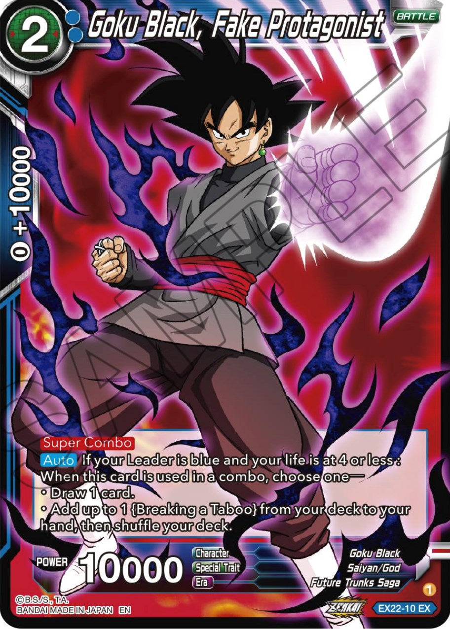 Goku Black, Fake Protagonist (EX22-10) [Ultimate Deck 2023] | Total Play