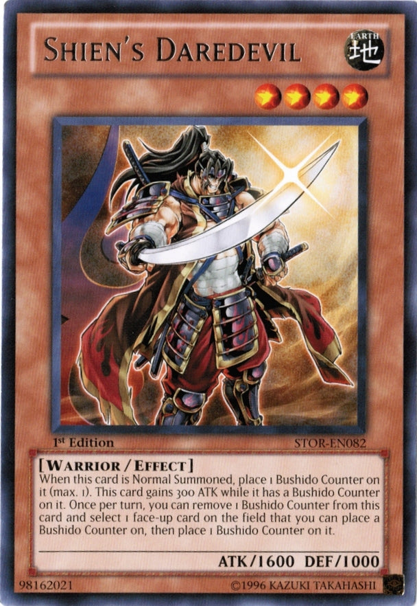 Shien's Daredevil [STOR-EN082] Rare | Total Play
