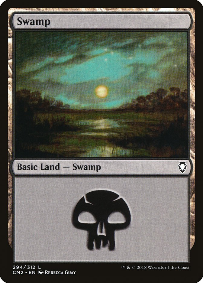 Swamp (294) [Commander Anthology Volume II] | Total Play