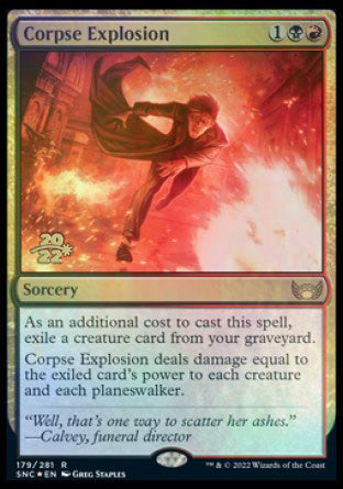 Corpse Explosion [Streets of New Capenna Prerelease Promos] | Total Play