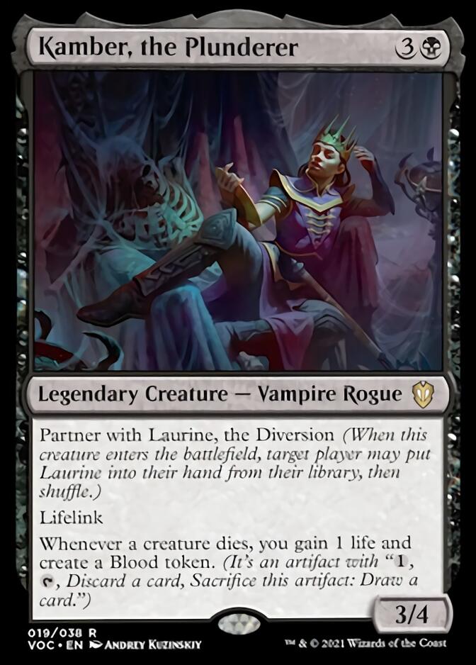 Kamber, the Plunderer [Innistrad: Crimson Vow Commander] | Total Play