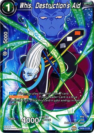 Whis, Destruction's Aid (EX06-11) [Special Anniversary Set] | Total Play