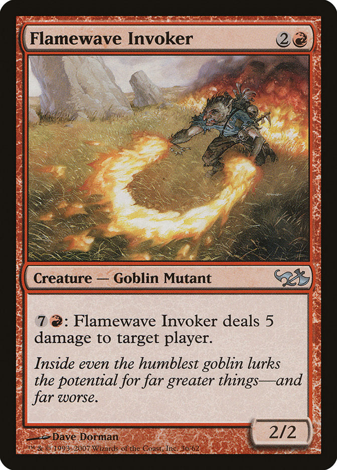 Flamewave Invoker [Duel Decks: Elves vs. Goblins] | Total Play