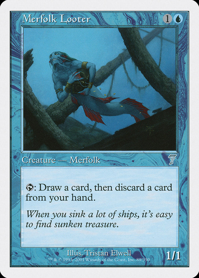 Merfolk Looter [Seventh Edition] | Total Play