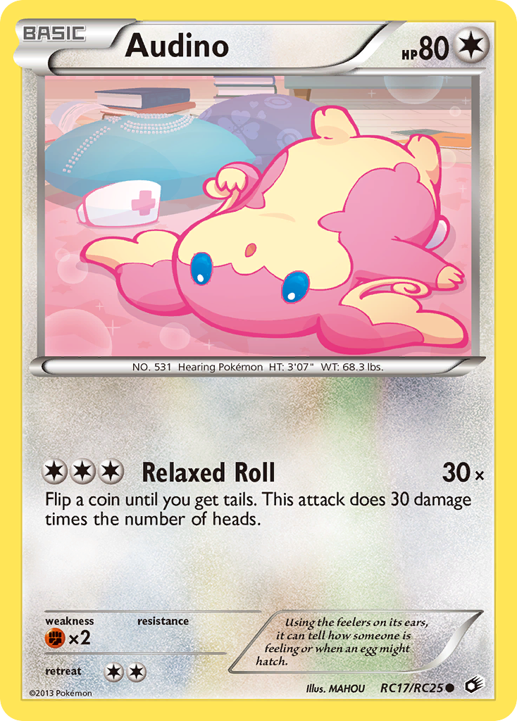 Audino (RC17/RC25) [Black & White: Legendary Treasures] | Total Play