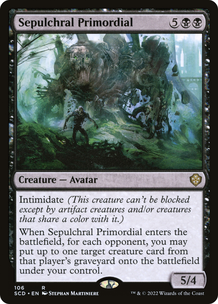 Sepulchral Primordial [Starter Commander Decks] | Total Play