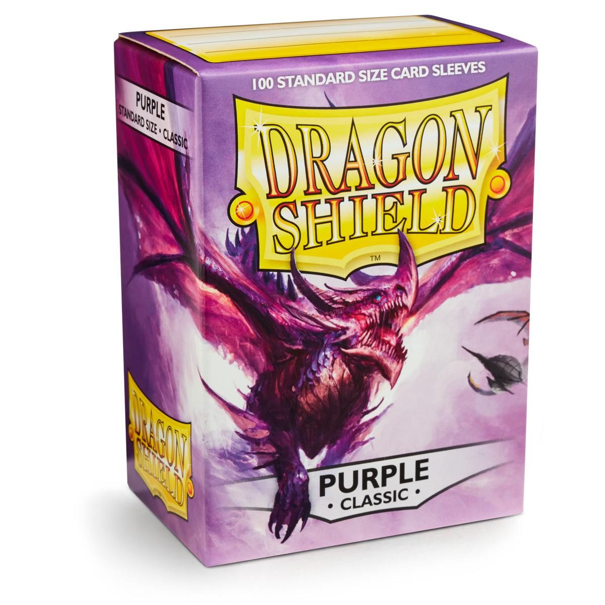 Dragon Shield: Standard 100ct Sleeves - Purple (Classic) | Total Play