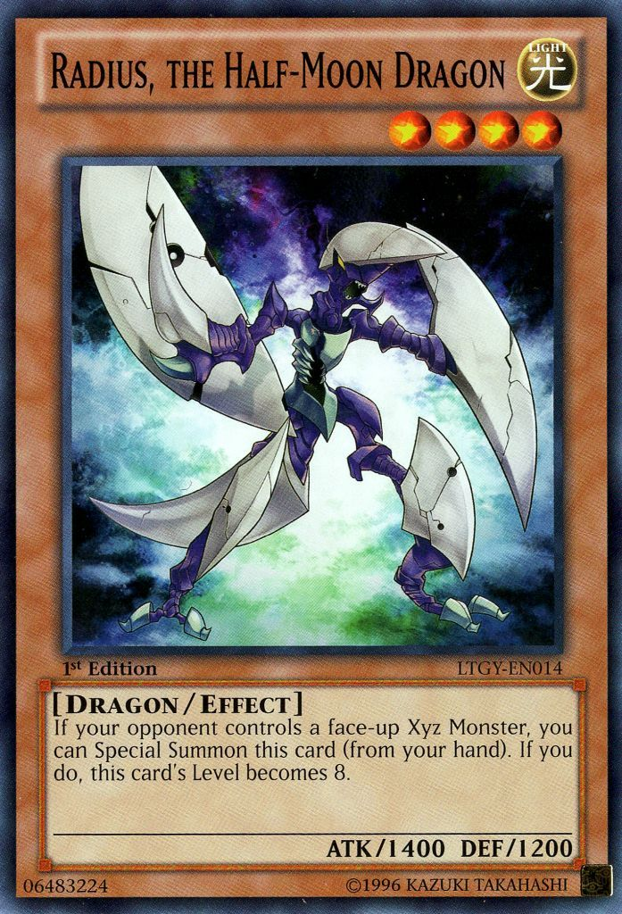 Radius, the Half-Moon Dragon [LTGY-EN014] Common | Total Play