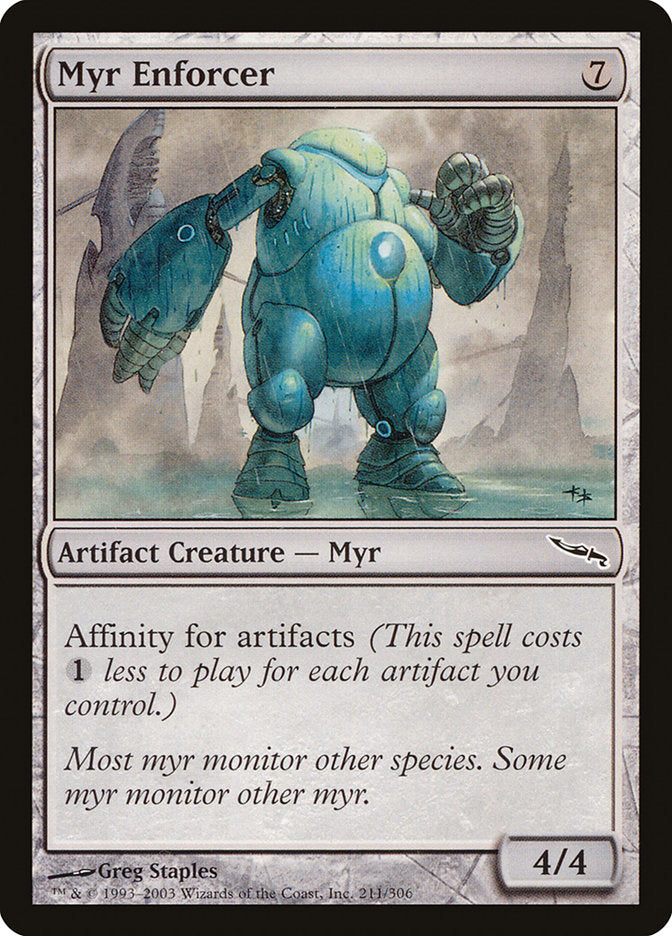 Myr Enforcer [Mirrodin] | Total Play