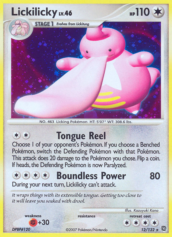 Lickilicky (12/132) [Diamond & Pearl: Secret Wonders] | Total Play