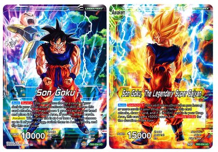 Son Goku // Son Goku, The Legendary Super Saiyan (TB3-034) [Clash of Fates] | Total Play