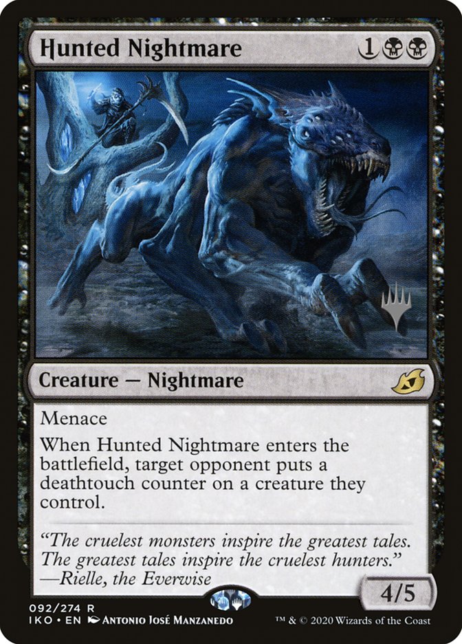 Hunted Nightmare (Promo Pack) [Ikoria: Lair of Behemoths Promos] | Total Play