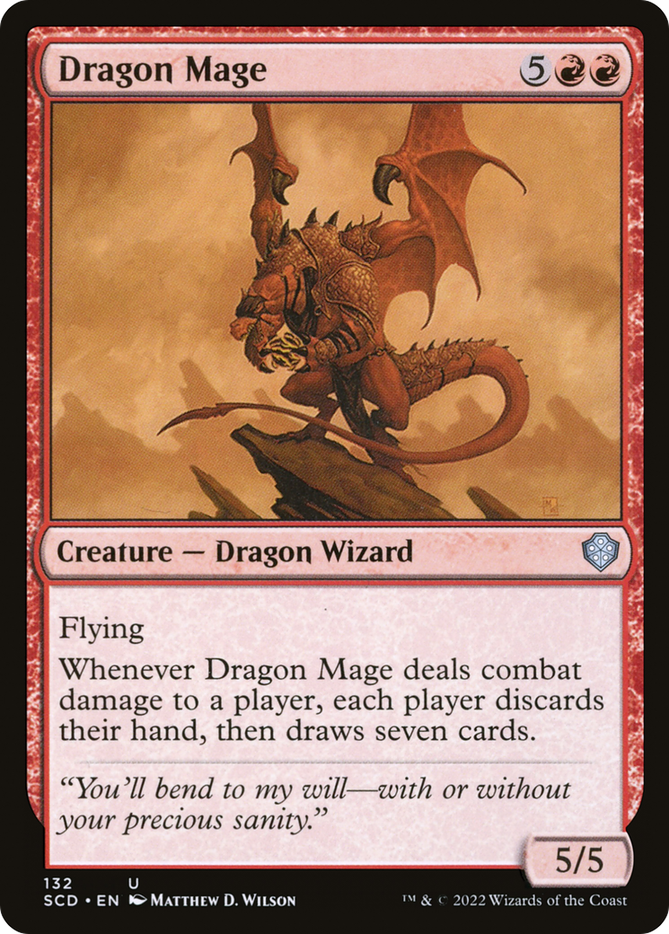 Dragon Mage [Starter Commander Decks] | Total Play