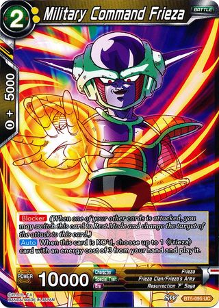 Military Command Frieza (BT5-095) [Miraculous Revival] | Total Play