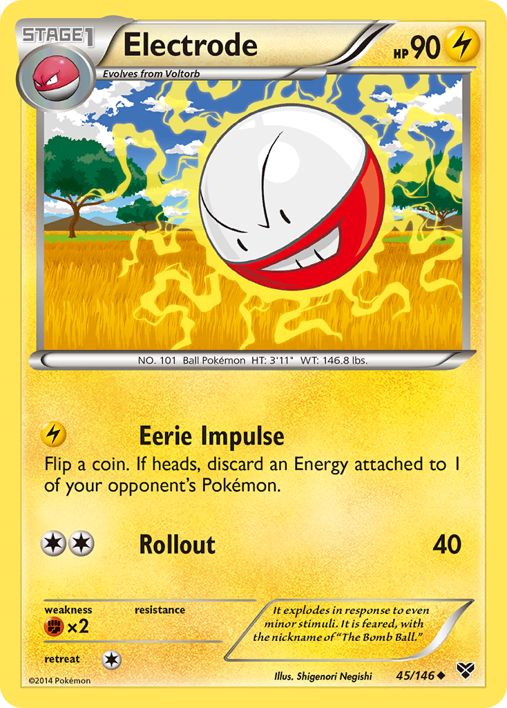 Electrode (45/146) [XY: Base Set] | Total Play