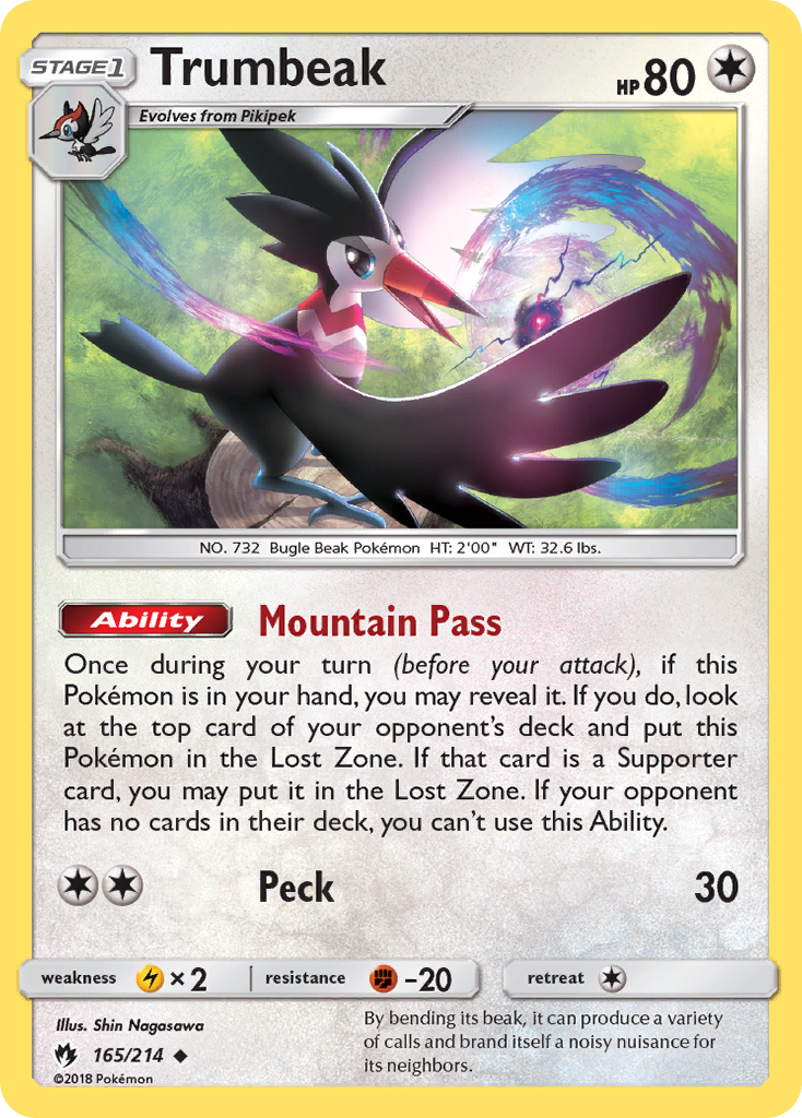 Trumbeak (165/214) [Sun & Moon: Lost Thunder] | Total Play