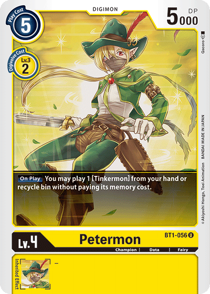 Petermon [BT1-056] [Release Special Booster Ver.1.0] | Total Play