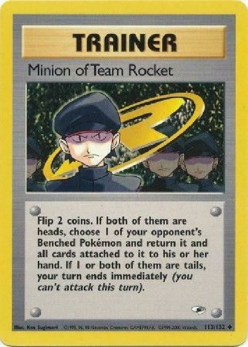 Minion of Team Rocket (113/132) [Gym Heroes Unlimited] | Total Play