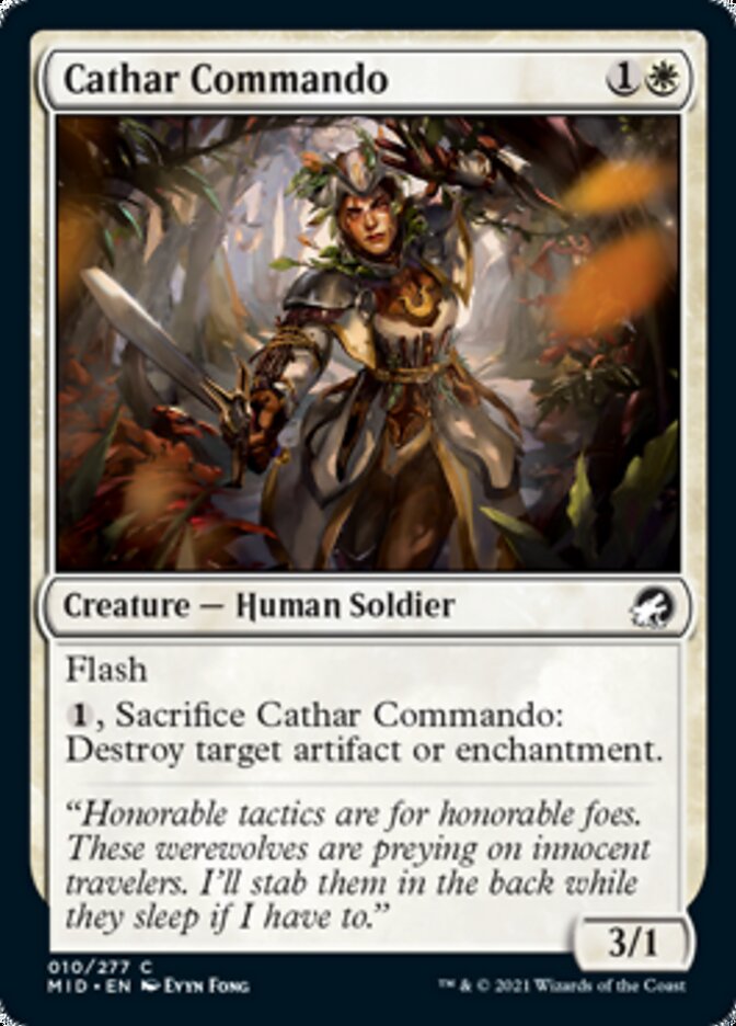 Cathar Commando [Innistrad: Midnight Hunt] | Total Play