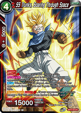 SS Trunks, Soaring Through Space (BT17-012) [Ultimate Squad] | Total Play