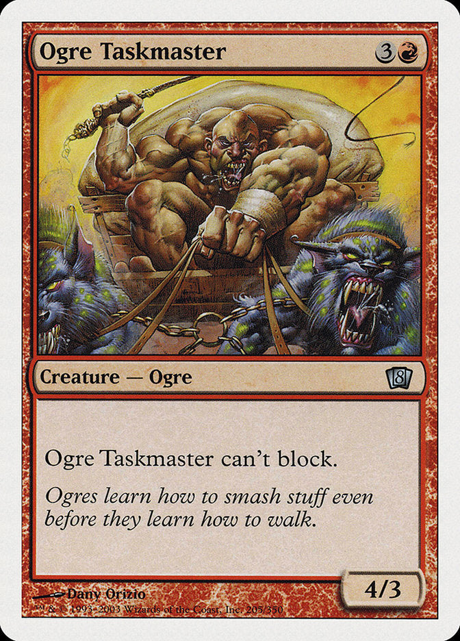 Ogre Taskmaster [Eighth Edition] | Total Play