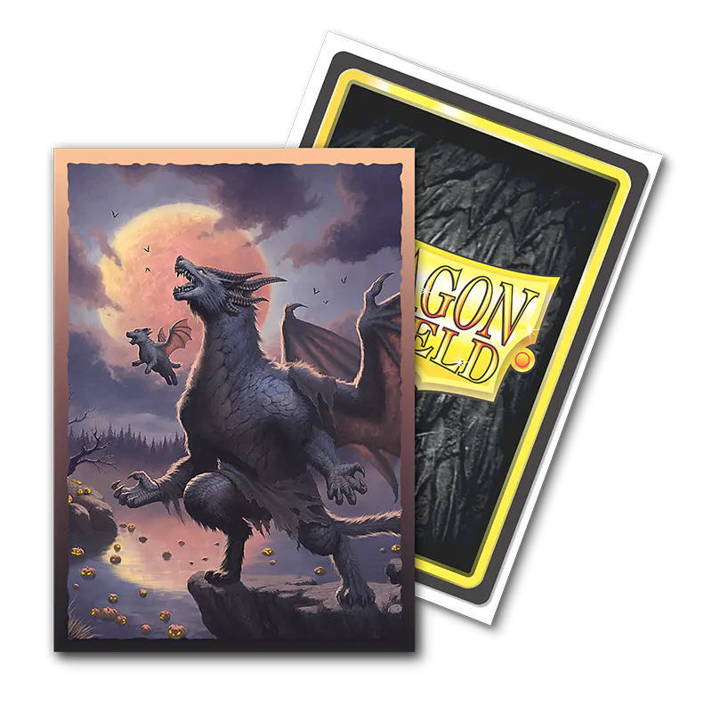 Dragon Shield: Standard 100ct Brushed Art Sleeves - Halloween (2023) | Total Play